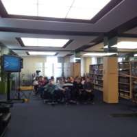 «Современные технологии в библиотеке»: экскурсия в Тюменскую областную научную библиотеку им. Д. И. Менделеева