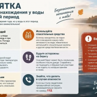 Правила нахождения у воды в осенний период